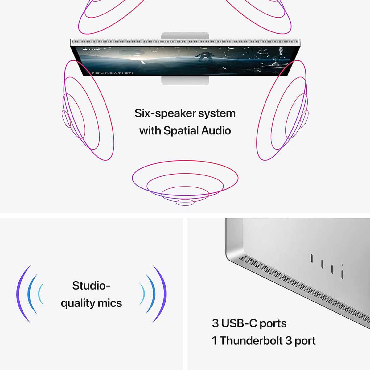 Apple Studio Display 27 In - 5K Standard Glass - Tilt